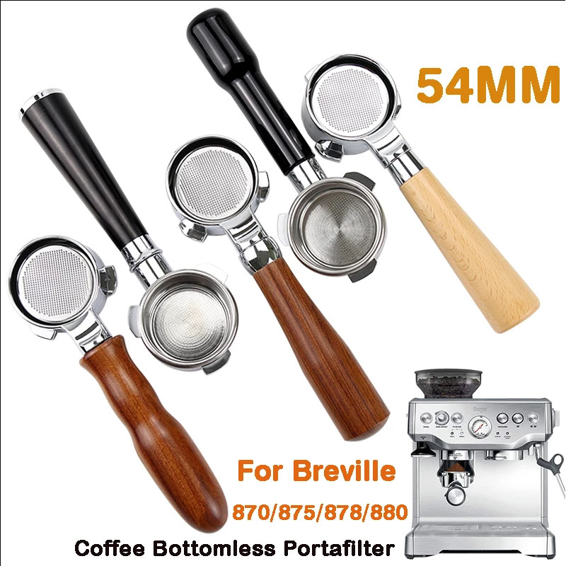 Breville baja tahan karat 54mm - Naked Portafilter Bottomless ulasan dan harga