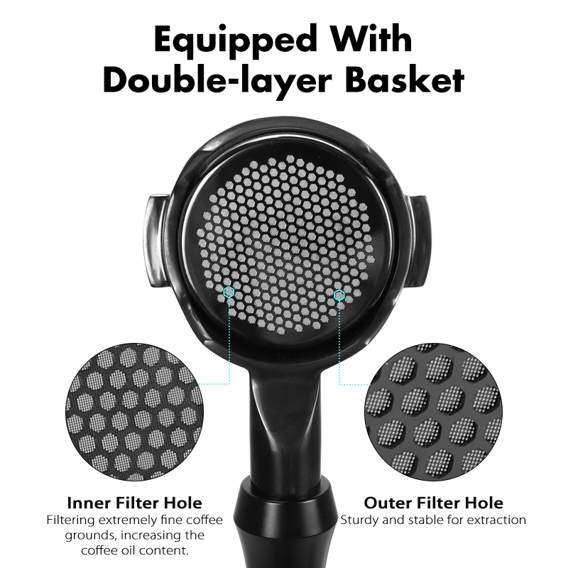 Portafilter Kopi Tanpa Dasar 5 - Naked Portafilter Bottomless ulasan dan harga